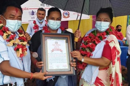 खजुराको वडा नम्बर १ बालविवाह मुक्त वडा घोषणा